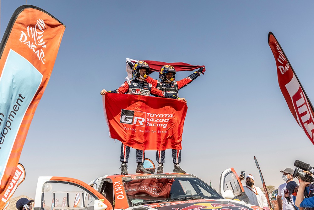 Toyota vinder Dakar